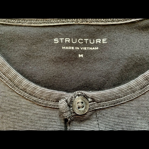 Structure Long Sleeve Henley - Men’s Medium - Picture 4 of 5
